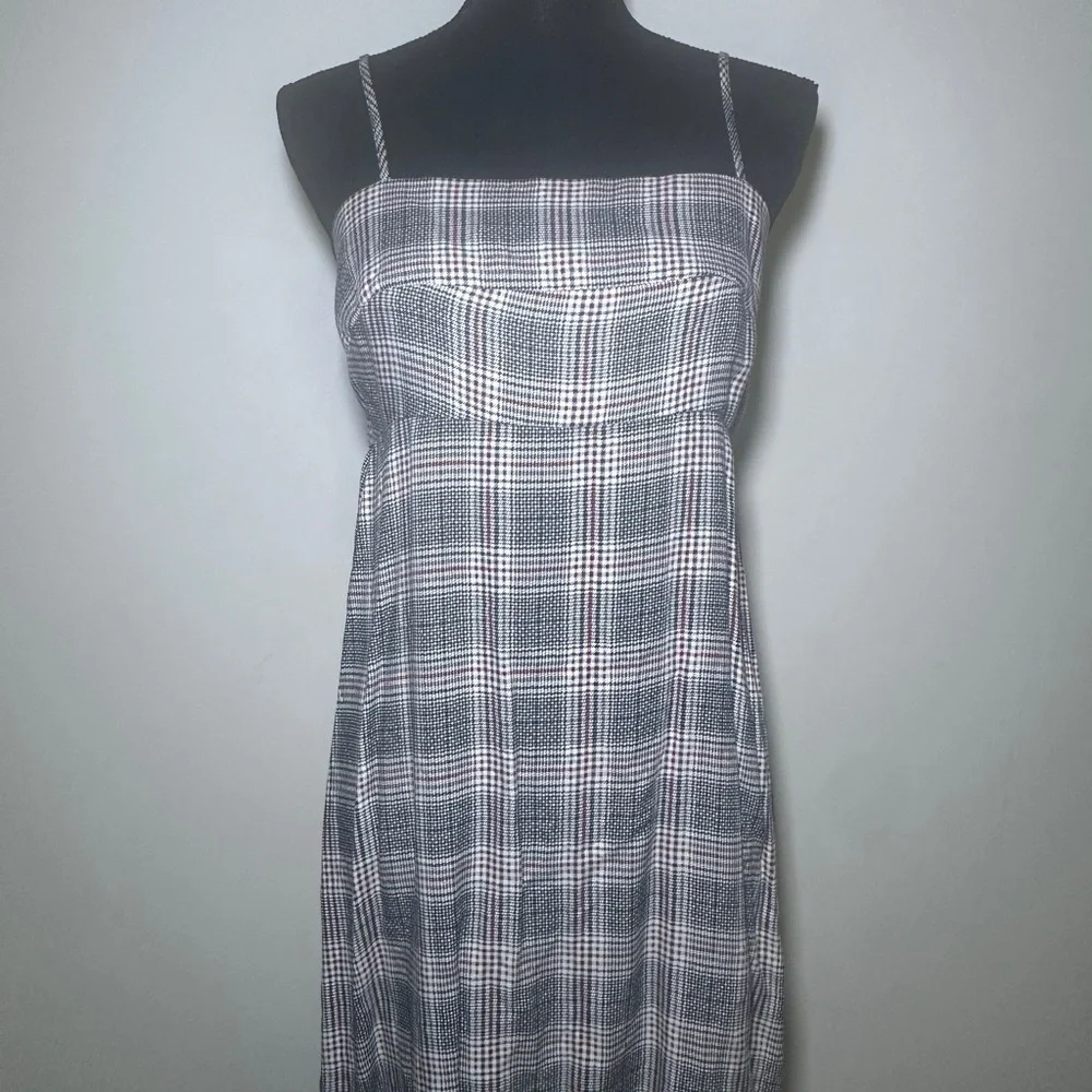 Candies Plaid Twee Academia 90s Y2K Mini Dress Size Medium Preppy Old Money